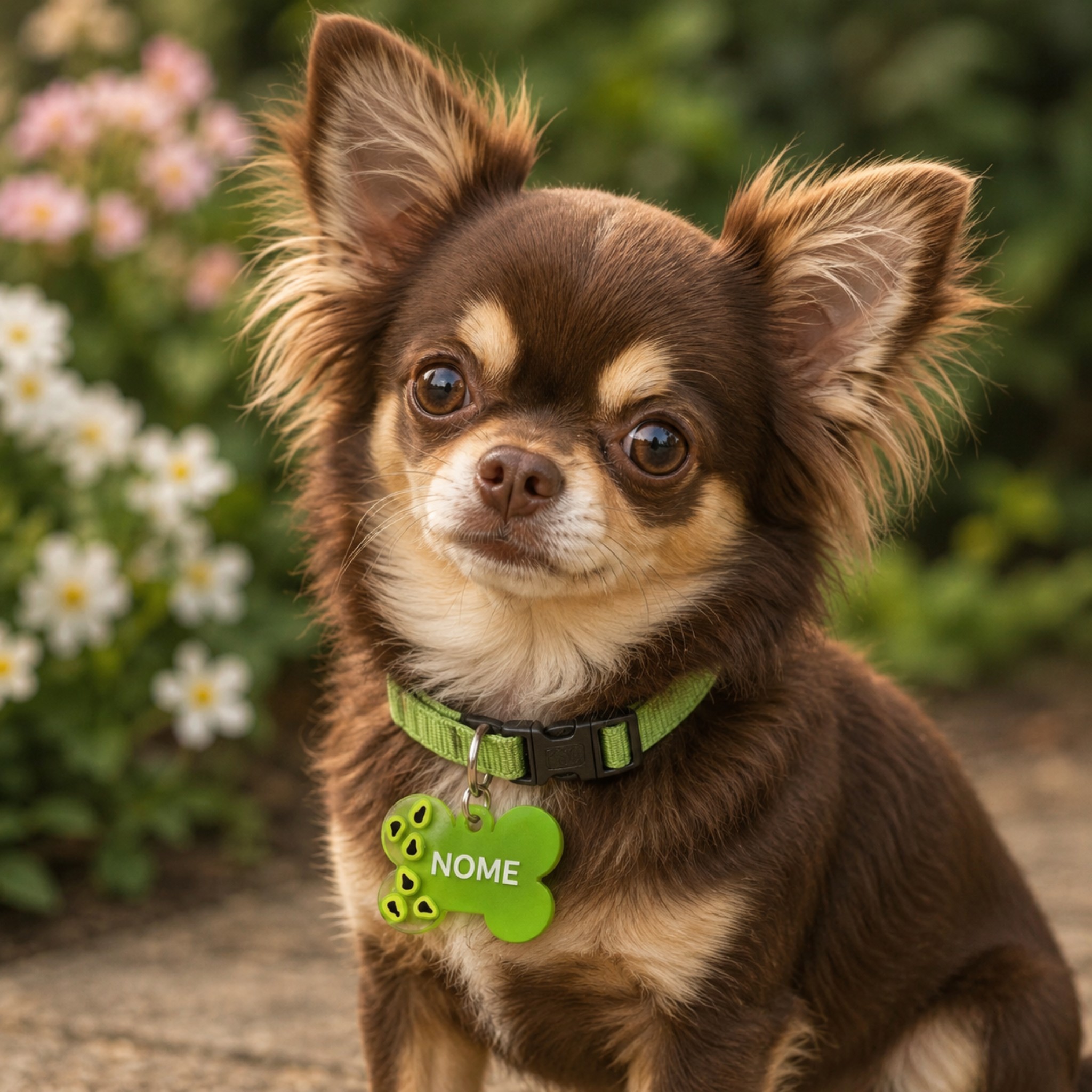 Medaglietta Personalizzata in Resina per Cani